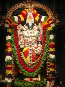 God in Tirupati balaji temple